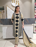 Midnight Ivory Plazzo Suit Set