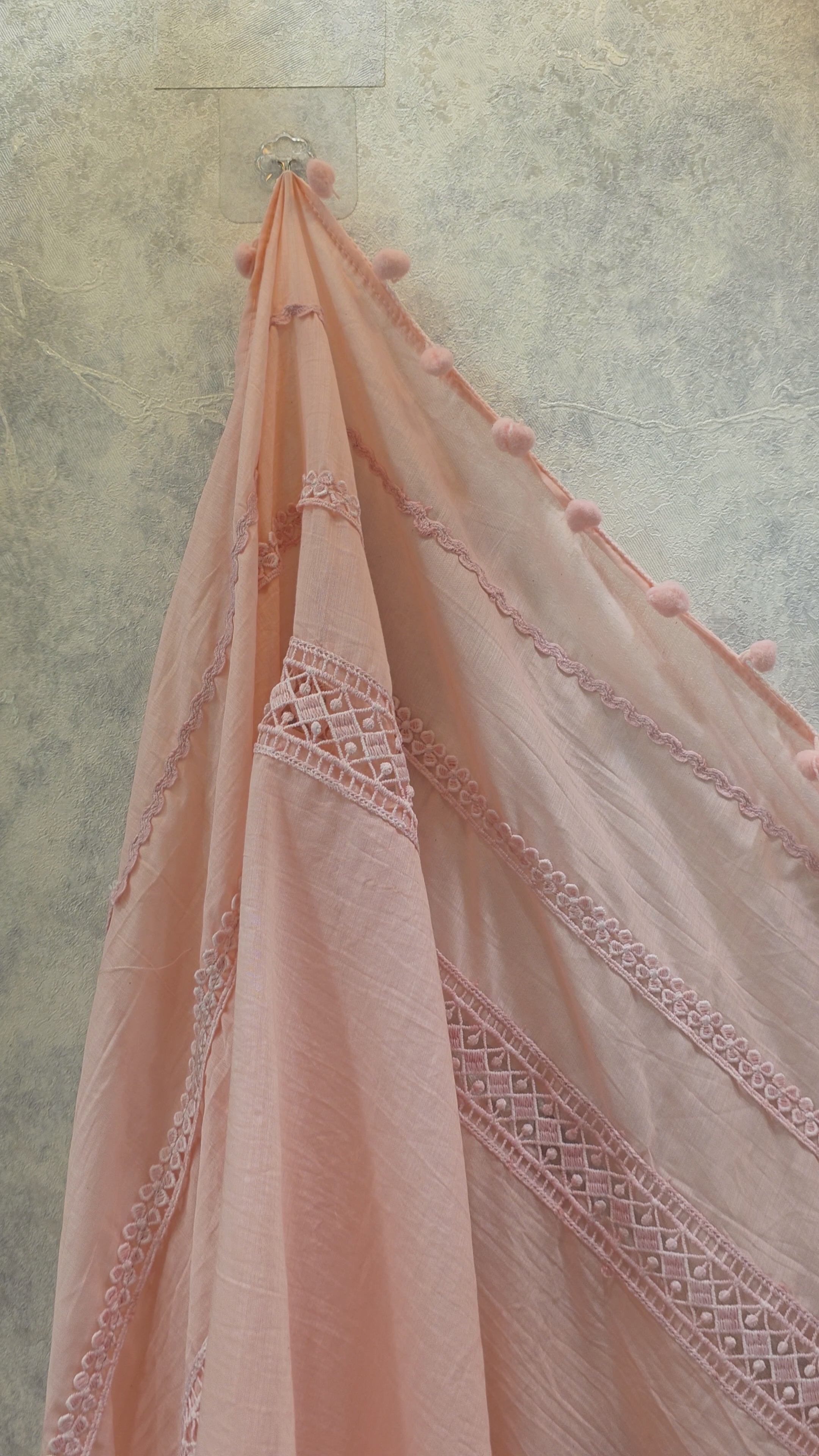 MUL MUL HANDWORK PARTYWEAR PLAZZO SUIT