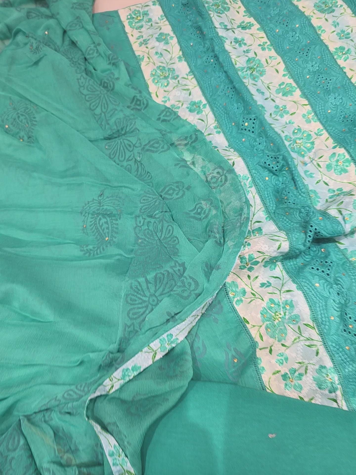 FIROZI CHIKANKARI UNSTITCHED SUIT