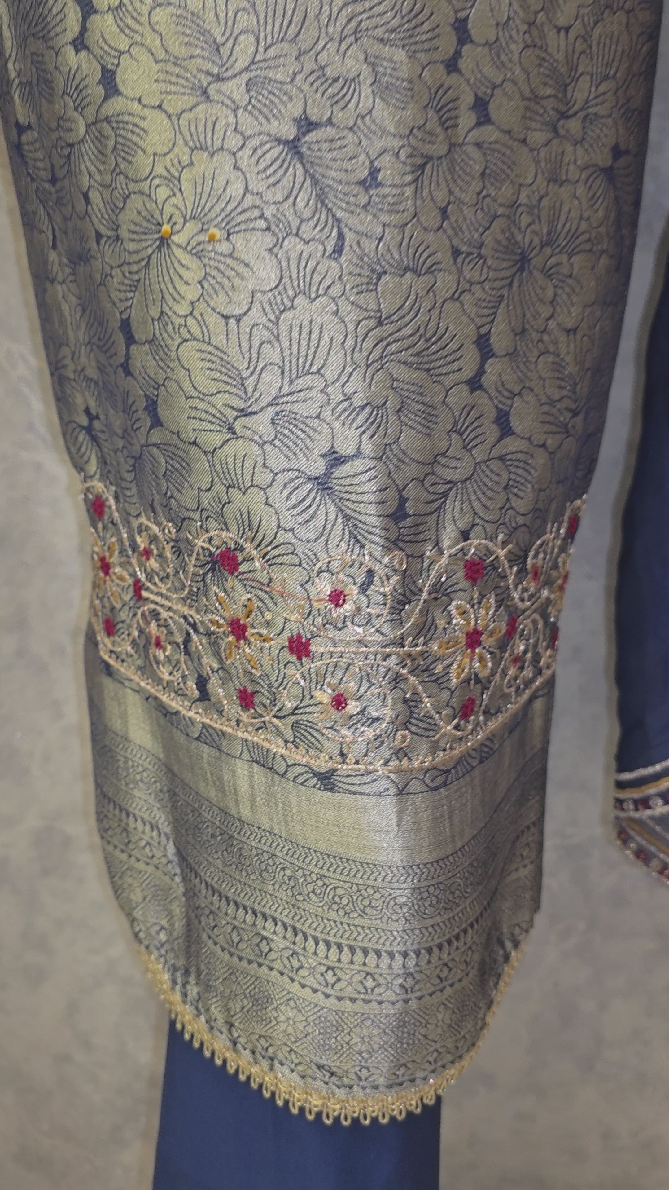 KHIN-KHWAB BANARASI PARTYWEAR UNSTITCHED SUIT