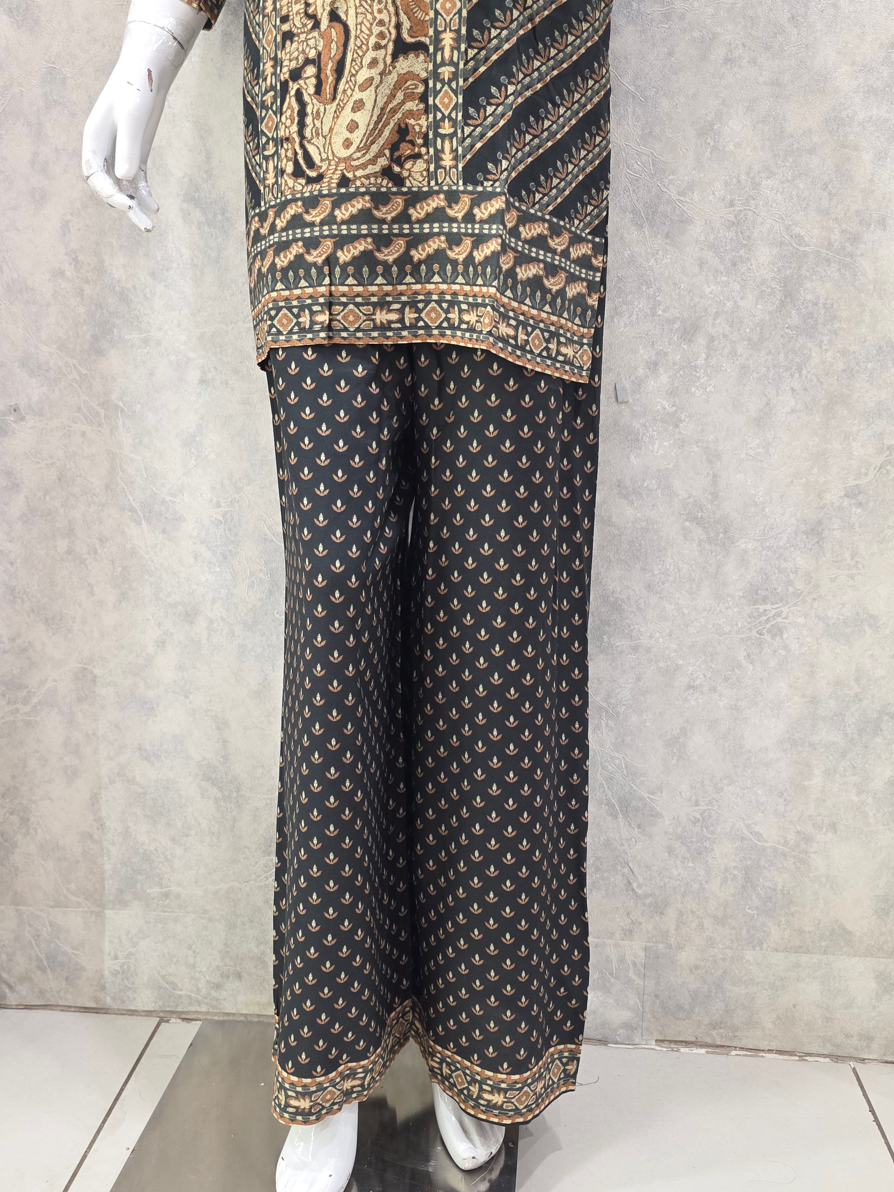RAYON DAILY WEAR COTTON CO-ORD SET