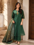DOLA SILK HAND EMBELLISHED FROCK SUIT