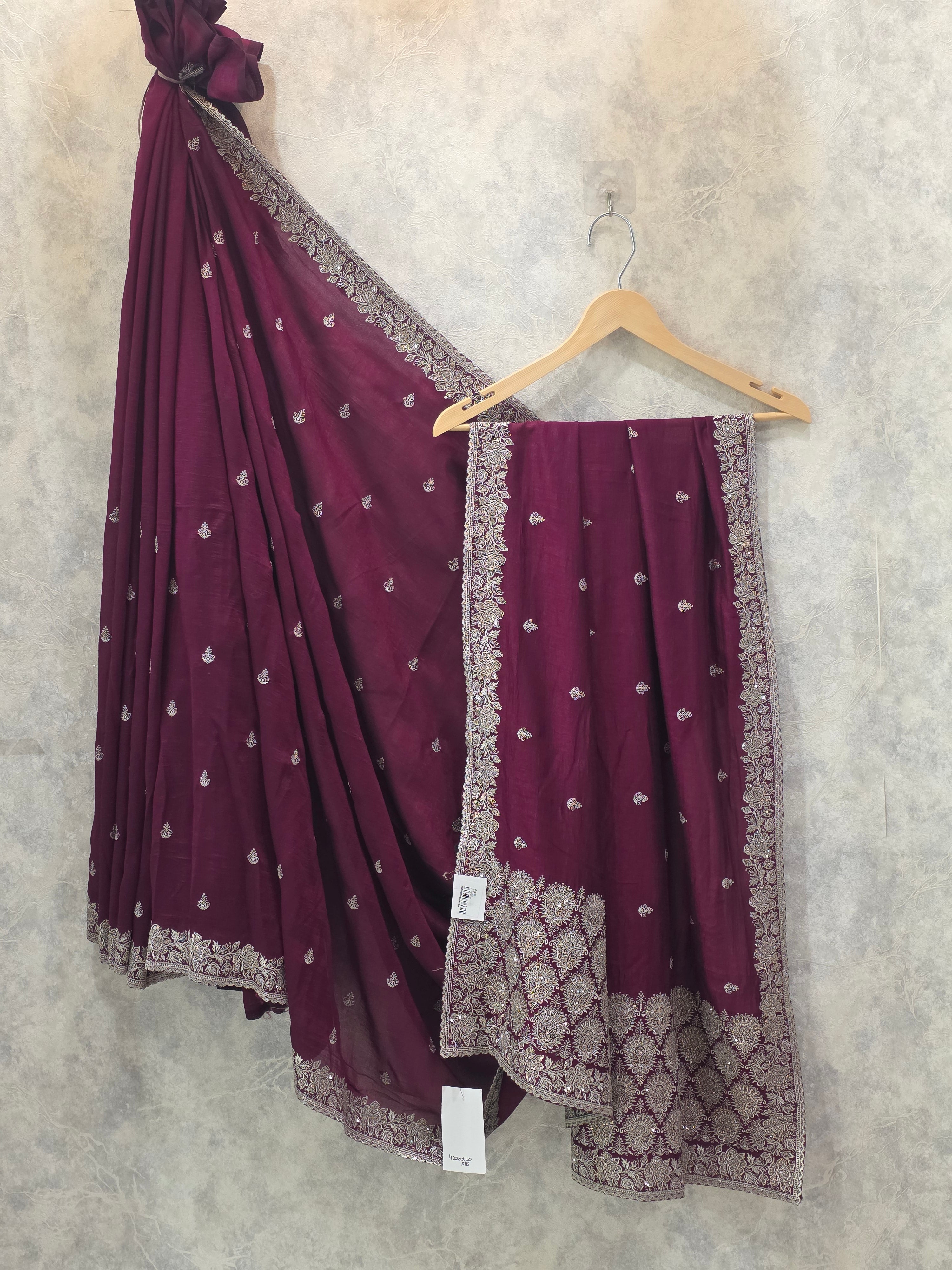 UNSTITCHED SAREE 7