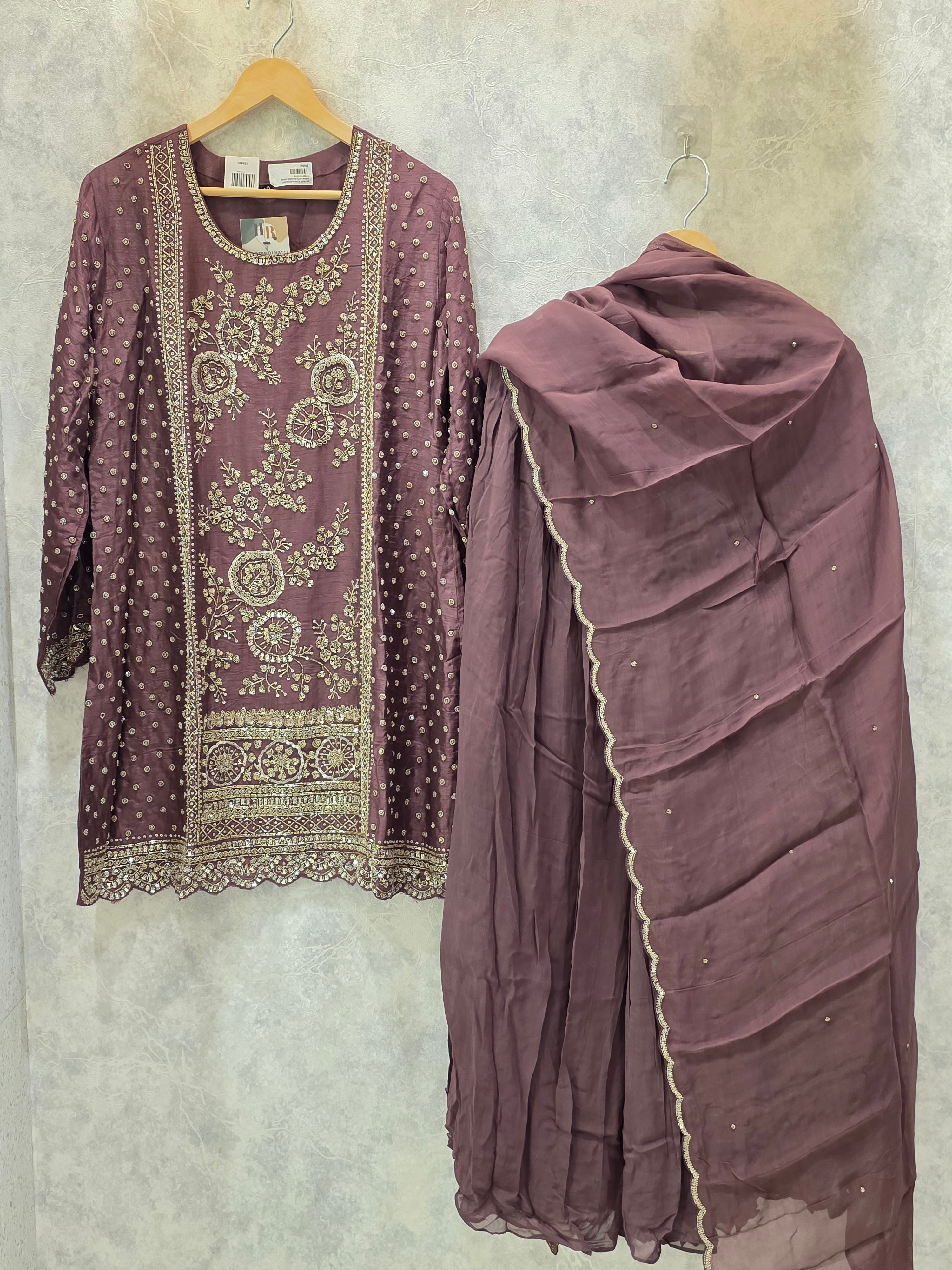 MAUVE PREMIUM HANDWORK