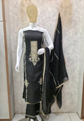 Khadi Silk Partywear Unstitched Suit