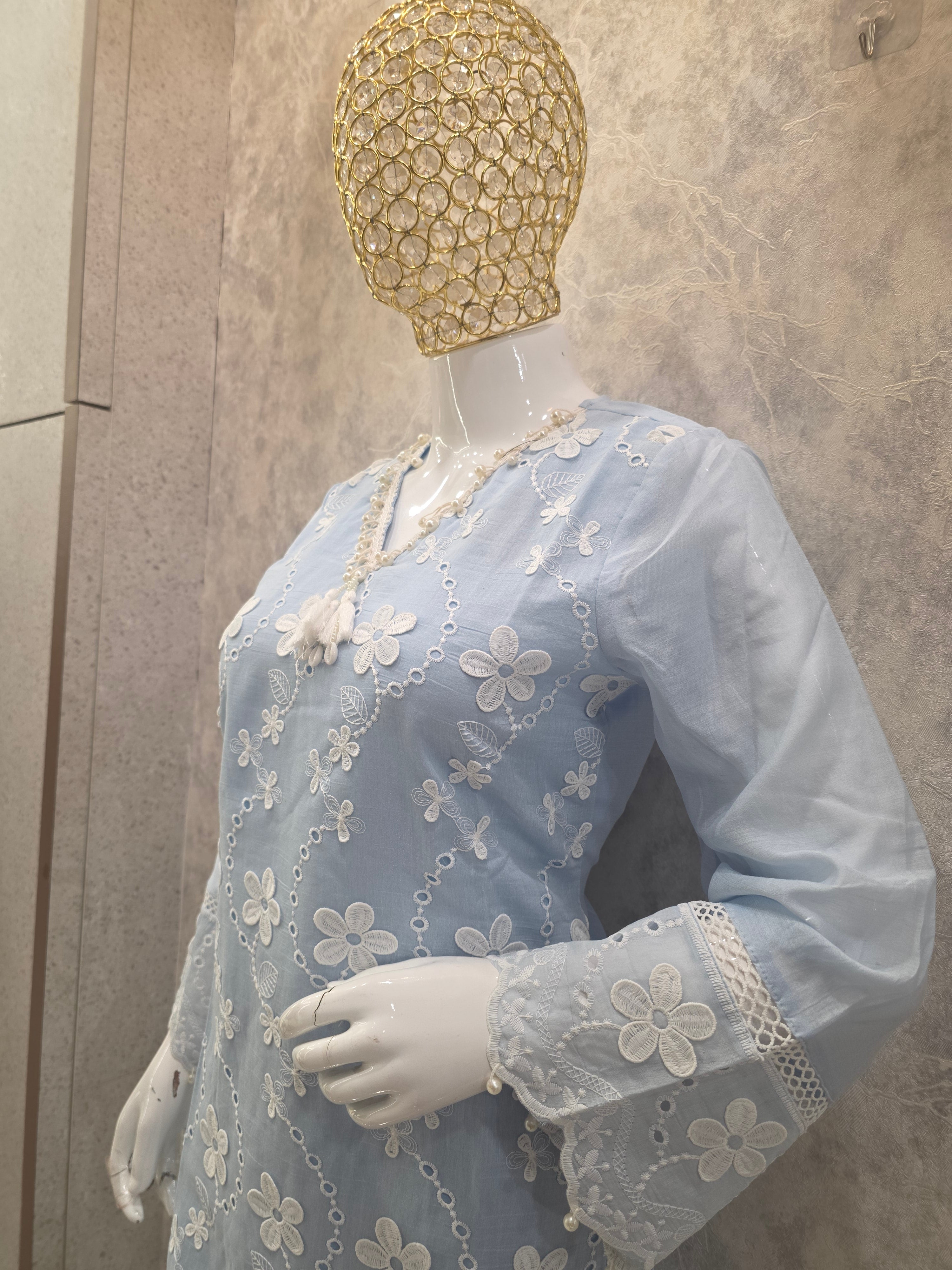 CONTRAST THREAD WORK CO-ORD SET