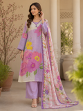 BOLD PRINTED LINEN BLEND PLAZZO SUIT