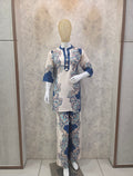 CRUSH COTTON PRINTED CO-ORD SET