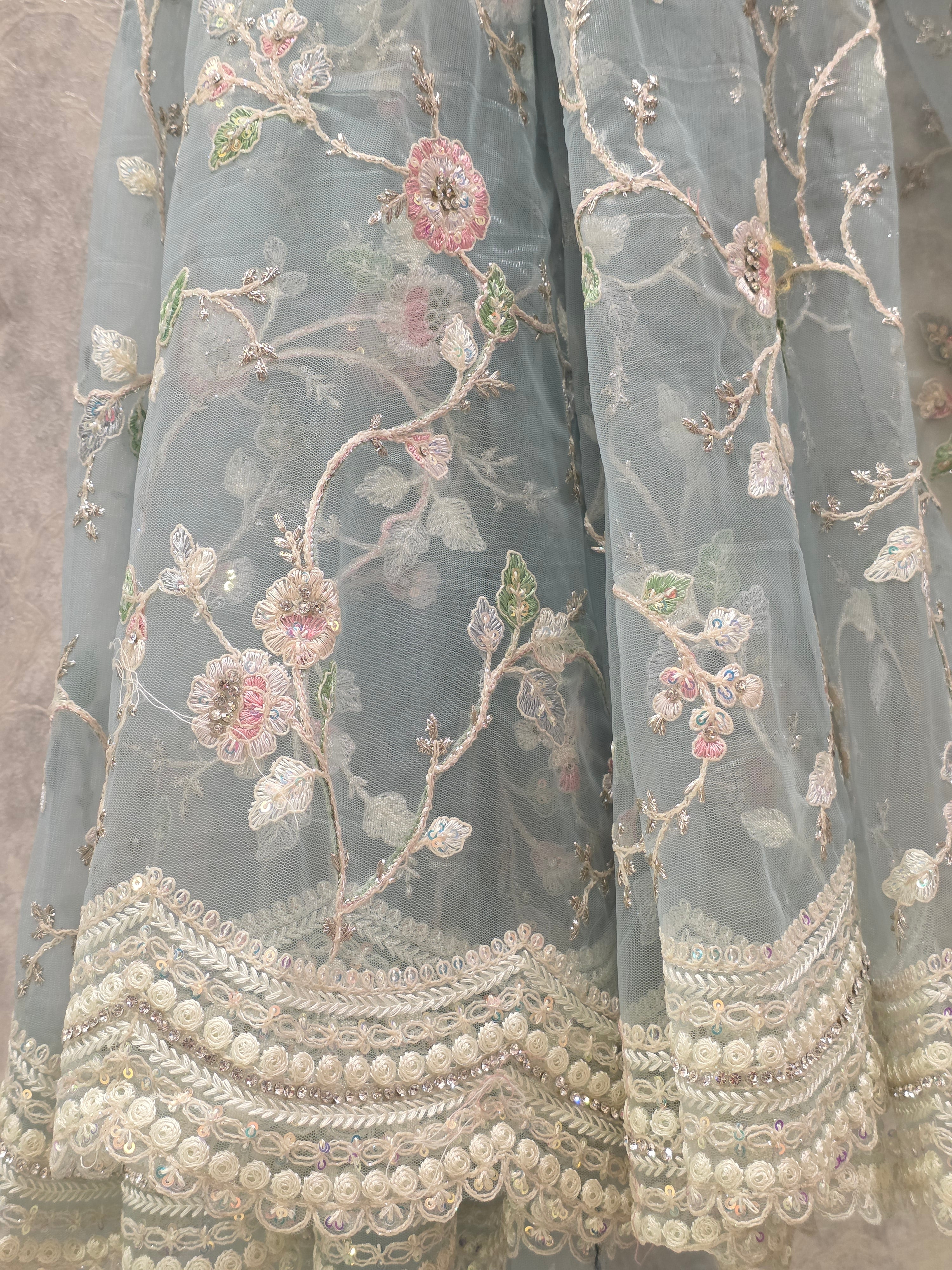 UNSTITCHED SAREE 6