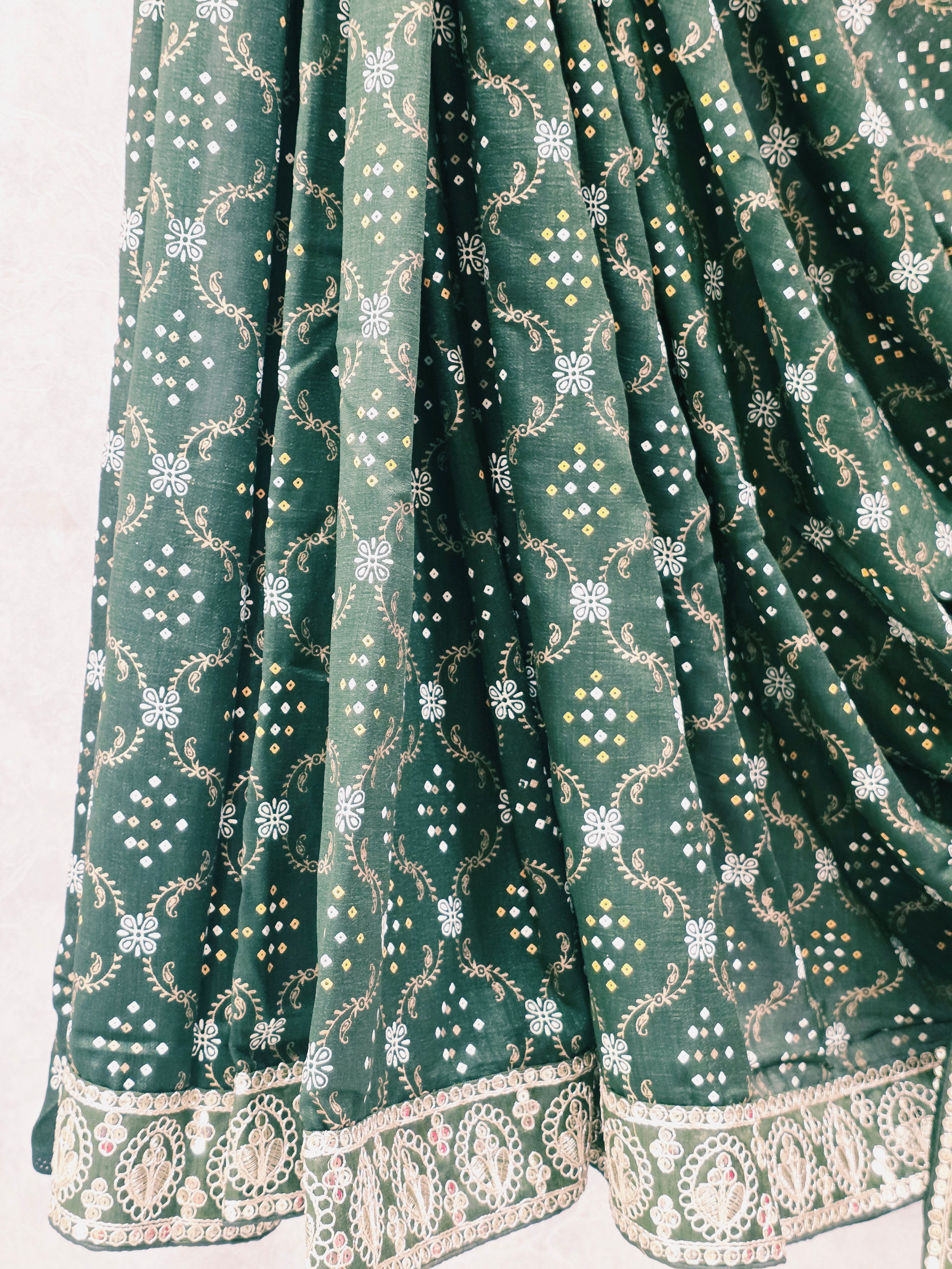 UNSTITCHED SAREE 3