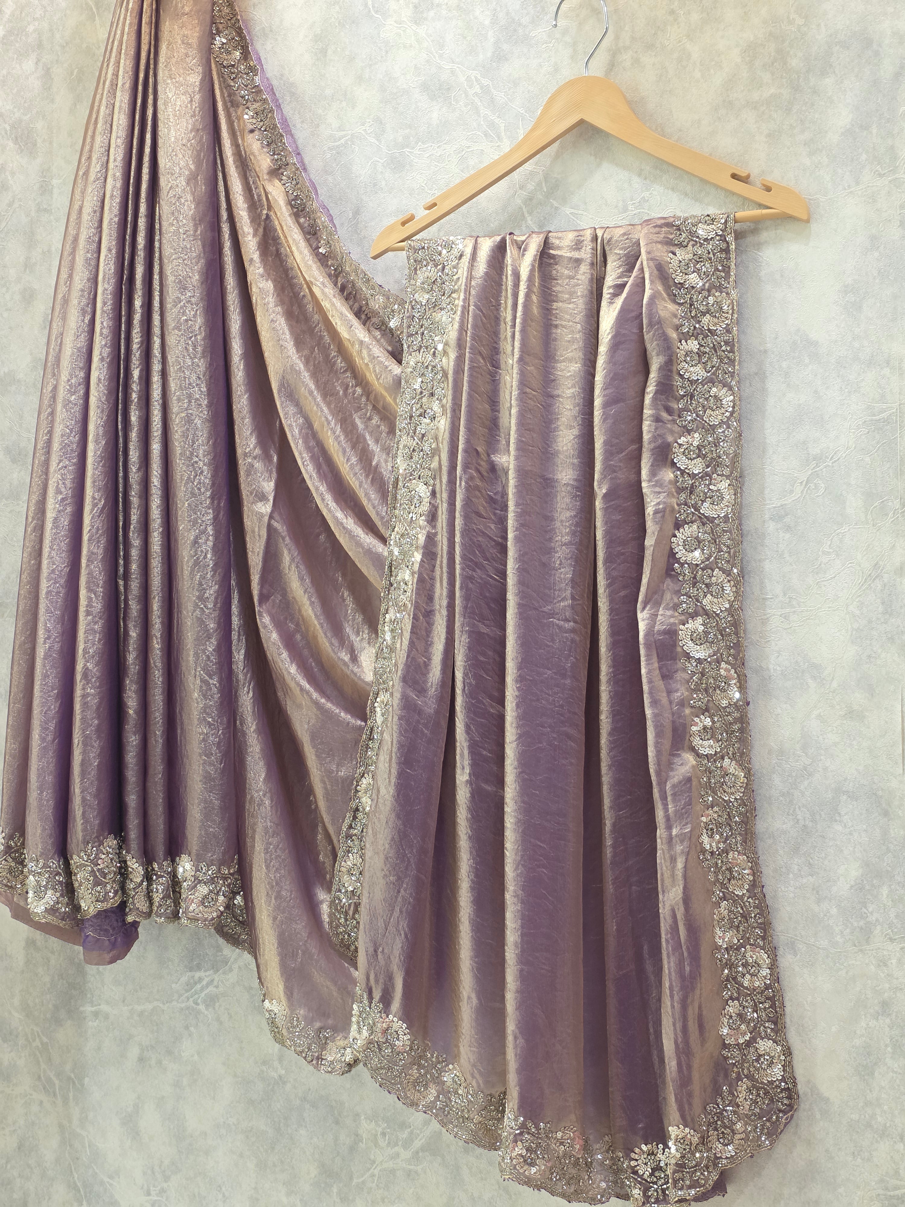 UNSTITCHED SAREE 2