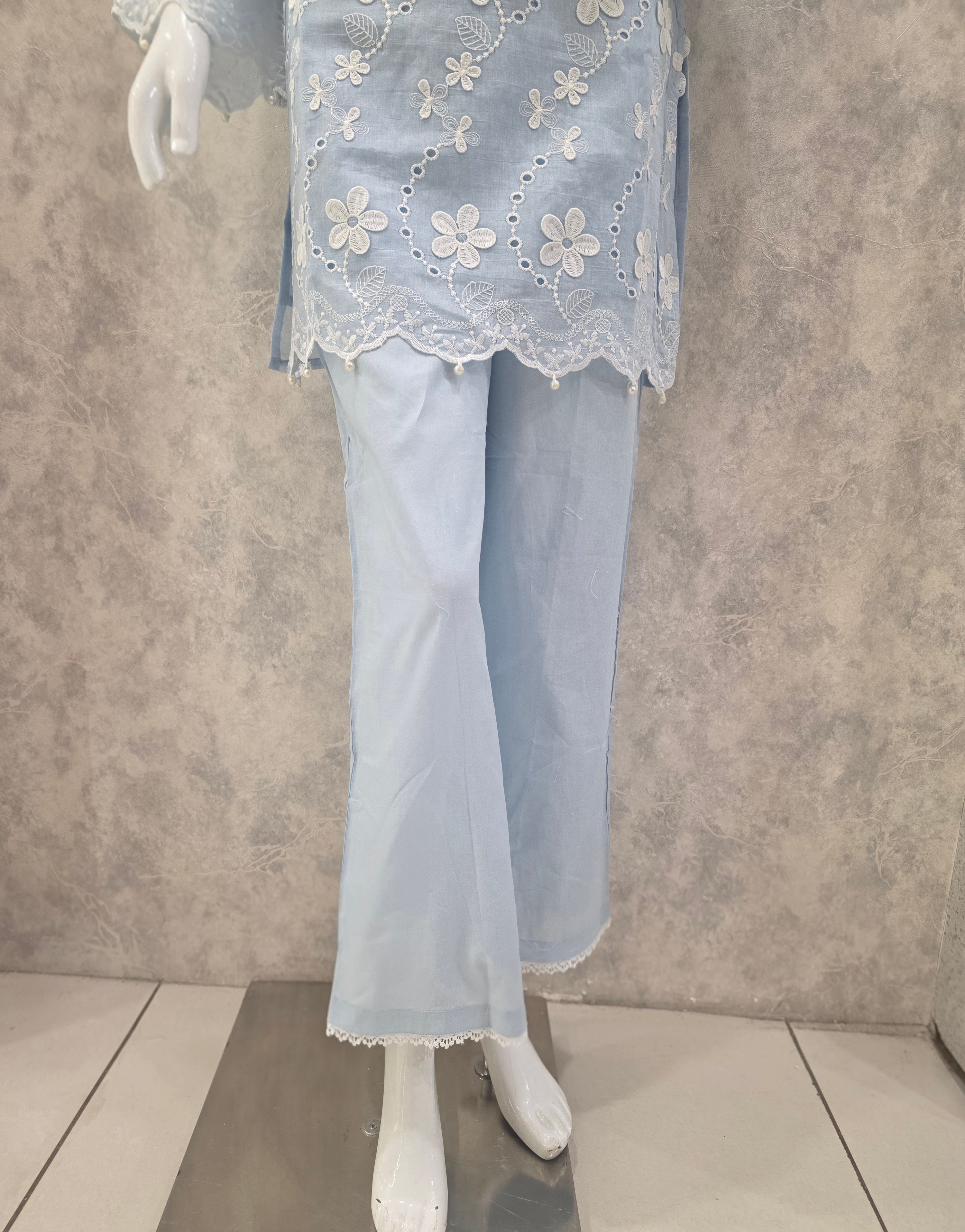 CONTRAST THREAD WORK CO-ORD SET
