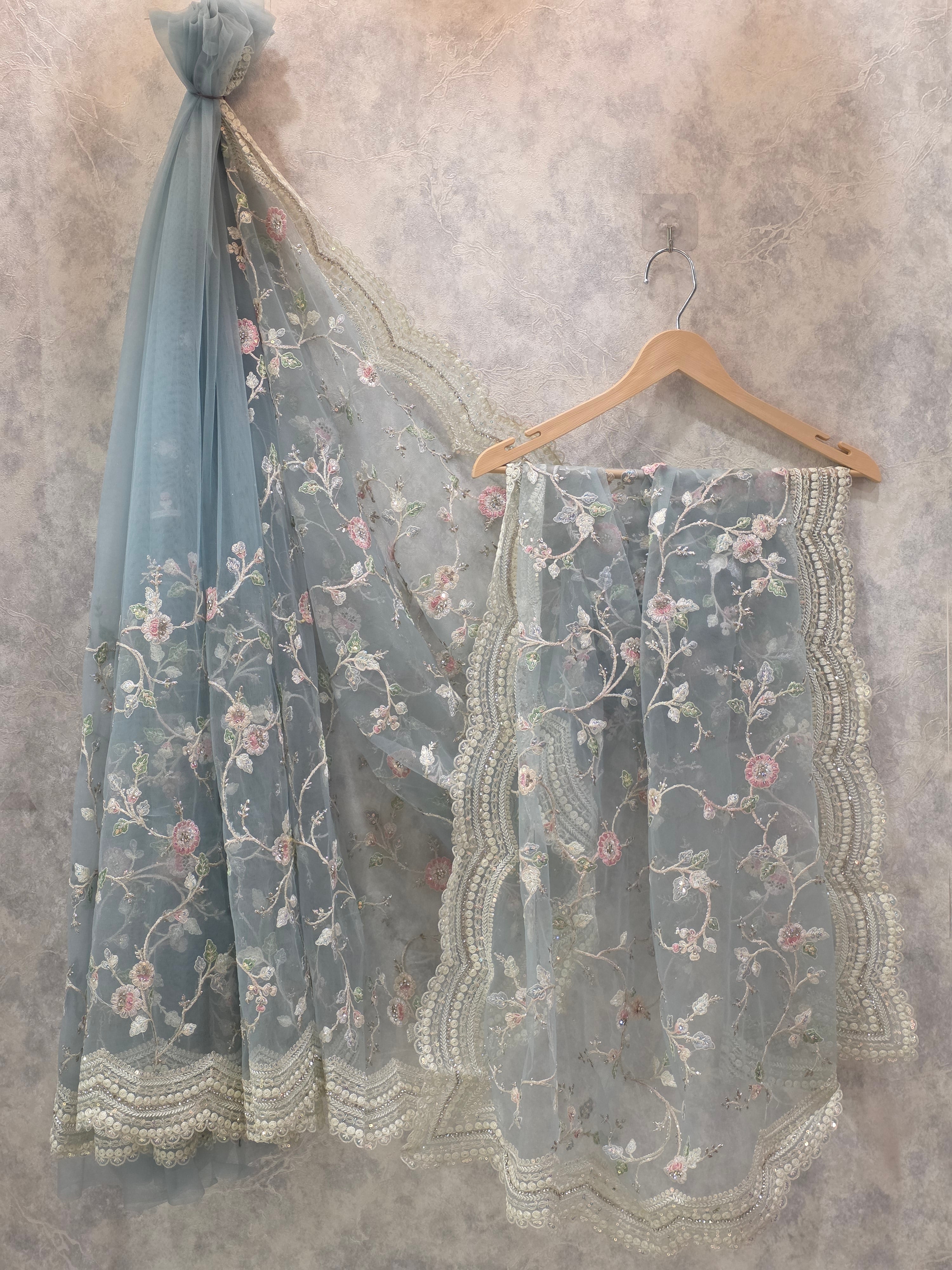 UNSTITCHED SAREE 6