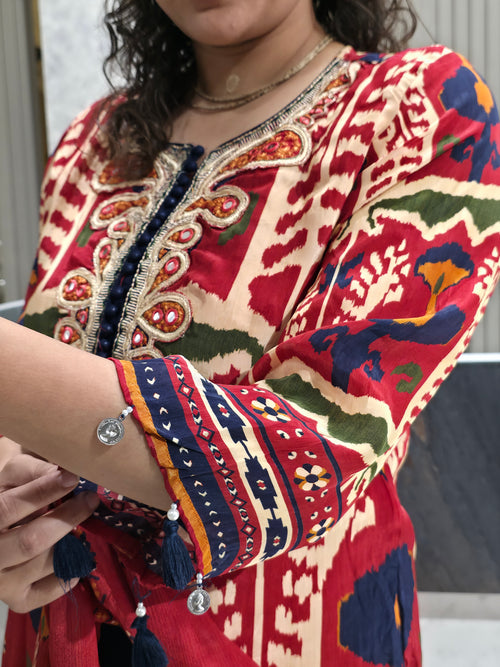 CREPE FARSHI SALWAAR SUIT