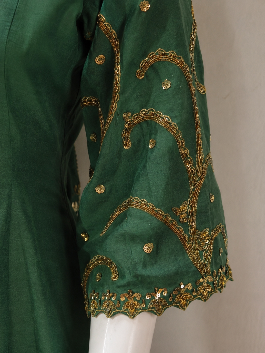 DOLA SILK HAND EMBELLISHED FROCK SUIT